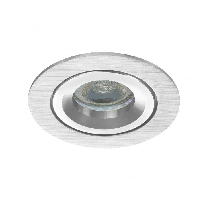 LED Inbouwspot Hedda - Dimbaar  - Geborsteld Aluminium - Outledtl.nl 