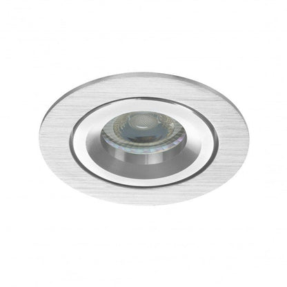 LED Inbouwspot Hedda - Dimbaar  - Geborsteld Aluminium - Outledtl.nl 