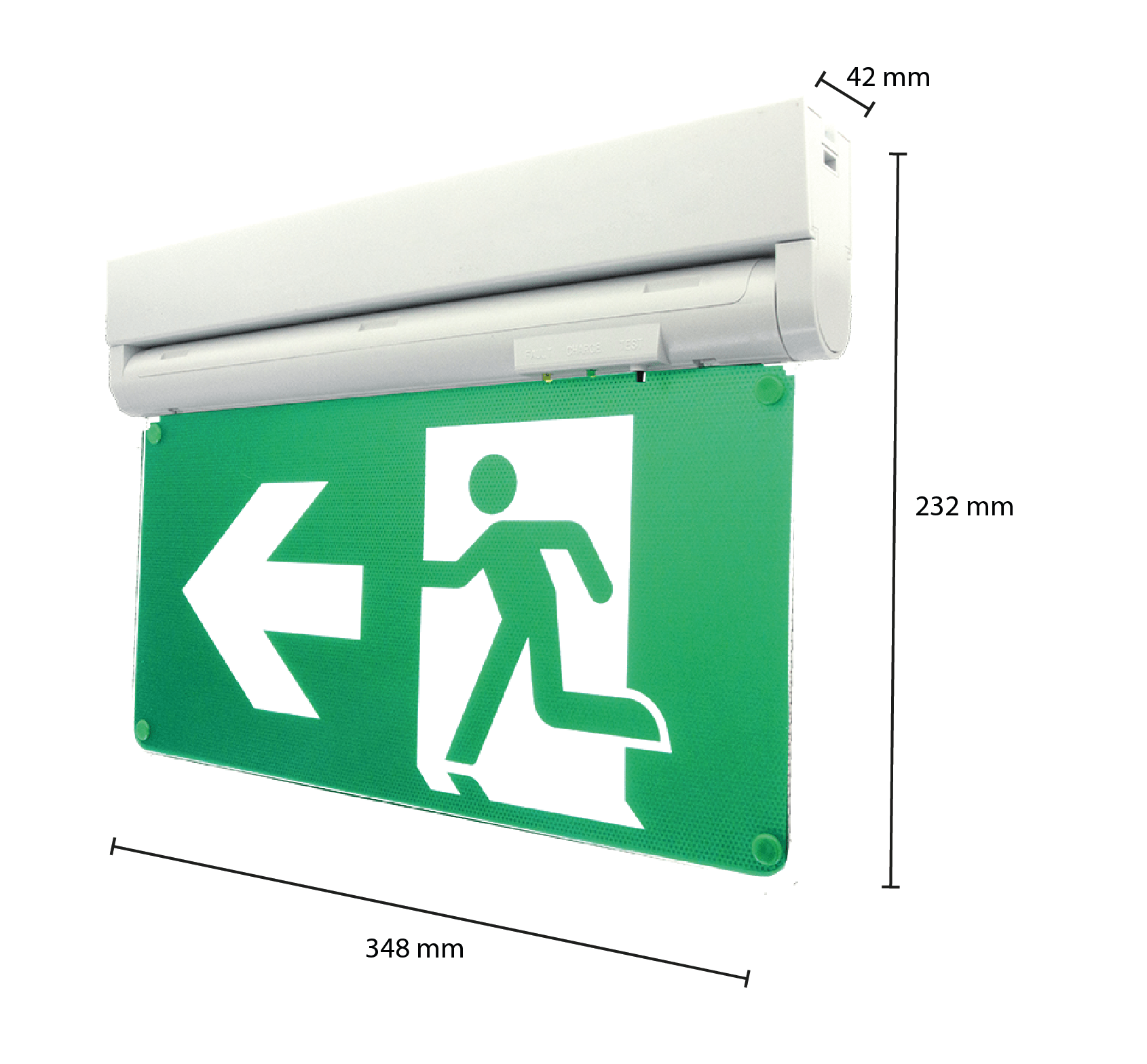 Noodverlichting MIRA - 3.5W - IP20 ( Inclusief Plaatjes ) - Outledtl.nl 