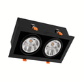 AR111 Led Spot Armatuur  | Zwart | excl. AR111 spot | Dubbel - Outledtl.nl 