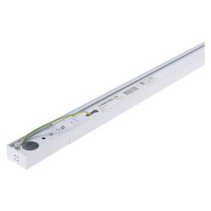 1-FASE RAIL 100CM - Wit - Railsystemen - Inclusief voedingsconnector en Eindkapjes - Outledtl.nl 