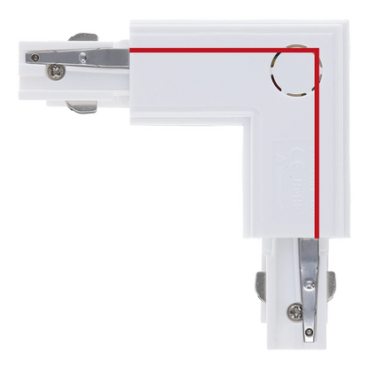 L-FORM-VERBINDER OUTSIDE - WEISS