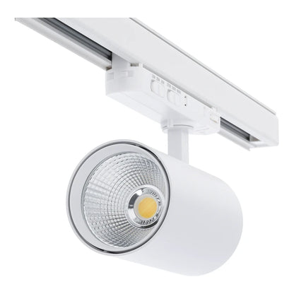 3-Fase spotjes | 10 | 20 | 30 watt | CCT en Wattage Switch – Dimbaar - Wit - Outledtl.nl 