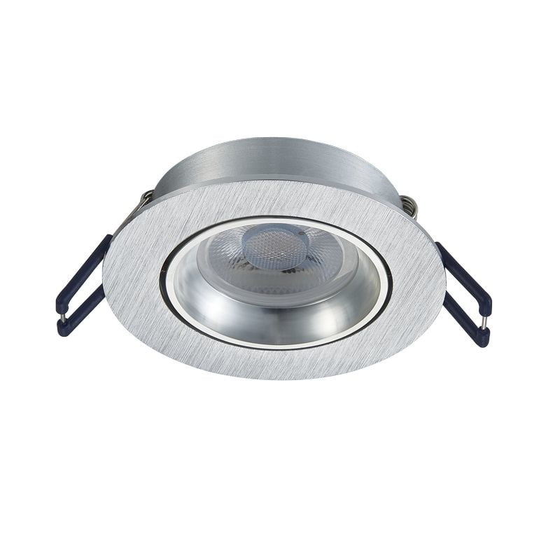 Platte Inbouwspot - Aurora - Luxe Design - Zilver - Outledtl.nl 