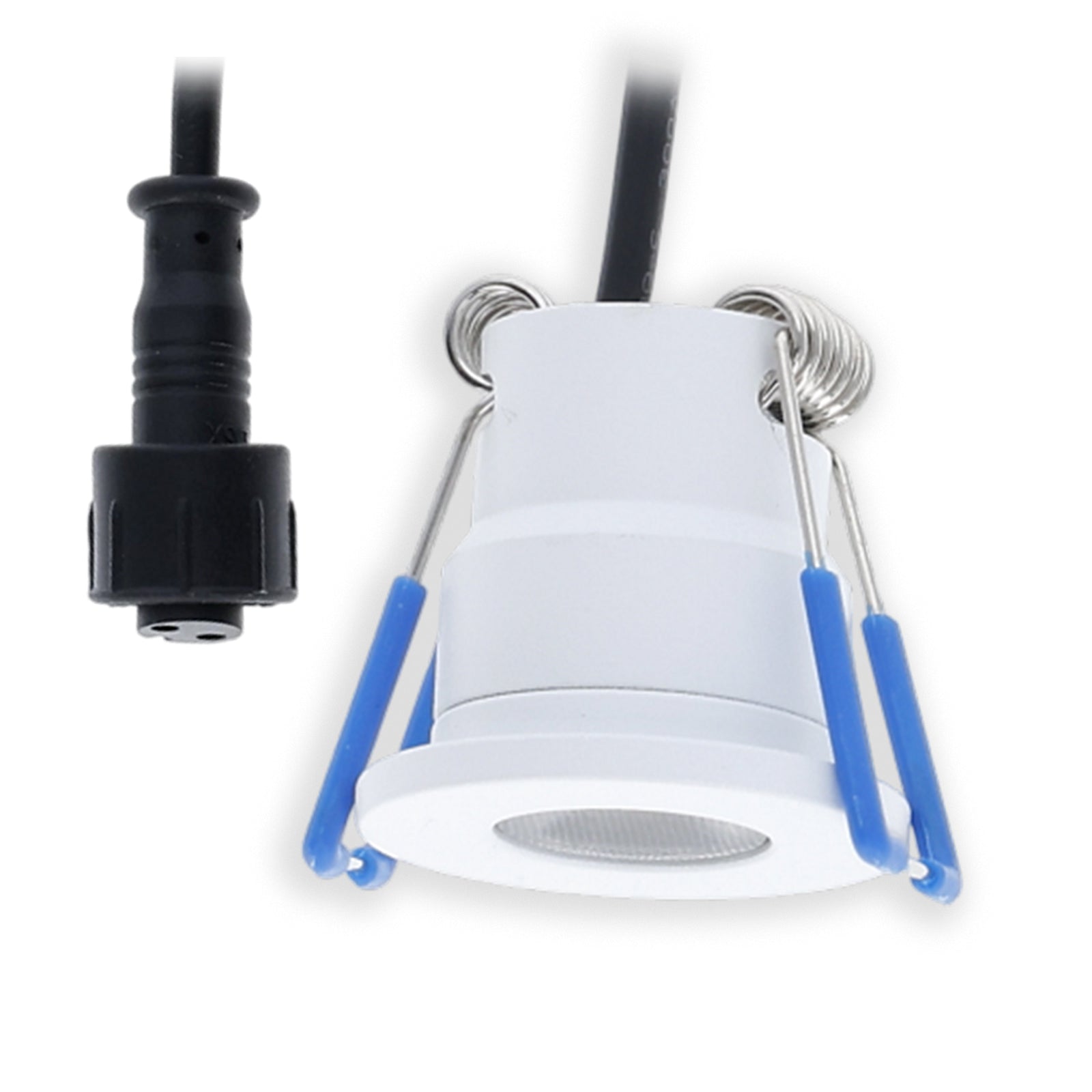 LED Veranda inbouwspot | Ø28mm | 3 W | Dimbaar - Wit | Bundel 6 Stuks | 2700K - Warm wit - Outledtl.nl 