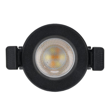 Mini Inbouwspot Mimi – 4 W Zwart | CCT Switch | IP65 | Zaagmaat: Ø40 mm | Breed Ø55 mm | Wit