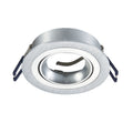 LED Spot GU10 Armatuur RVS - Baldr - Zilver - Outledtl.nl 