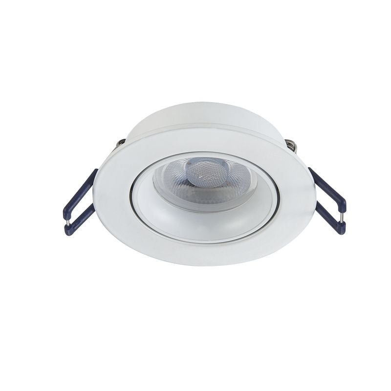 Platte Led spot - Aurora - Dimbaar - Mat wit - Luxe design - Outledtl.nl 