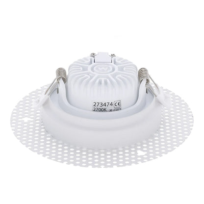 LED Inbouwspot Daan |  Trimless | Stuc Inbouwspot | Wit | Dim to Warm | IP65