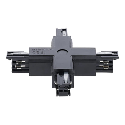 X-Form-Verbinder 3-Phasen-Schienen - Schwarz | 3-Phasen-Schienensysteme