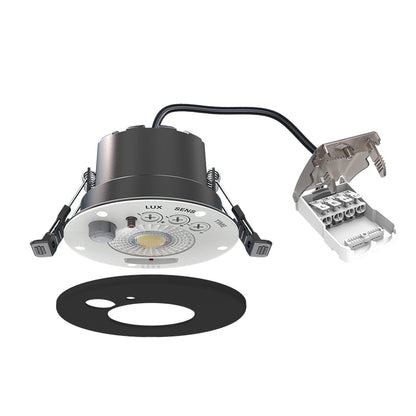 Inbouwspot Odessa | 6W | Dimbaar | Zwart | CCT-Switch | IP65 | Met Sensor - Outledtl.nl 