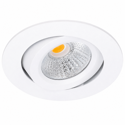 LED Inbouwspot Pollux | 5 watt | Dimbaar | CCT switch | Wit | IP65 | Kantelbaar