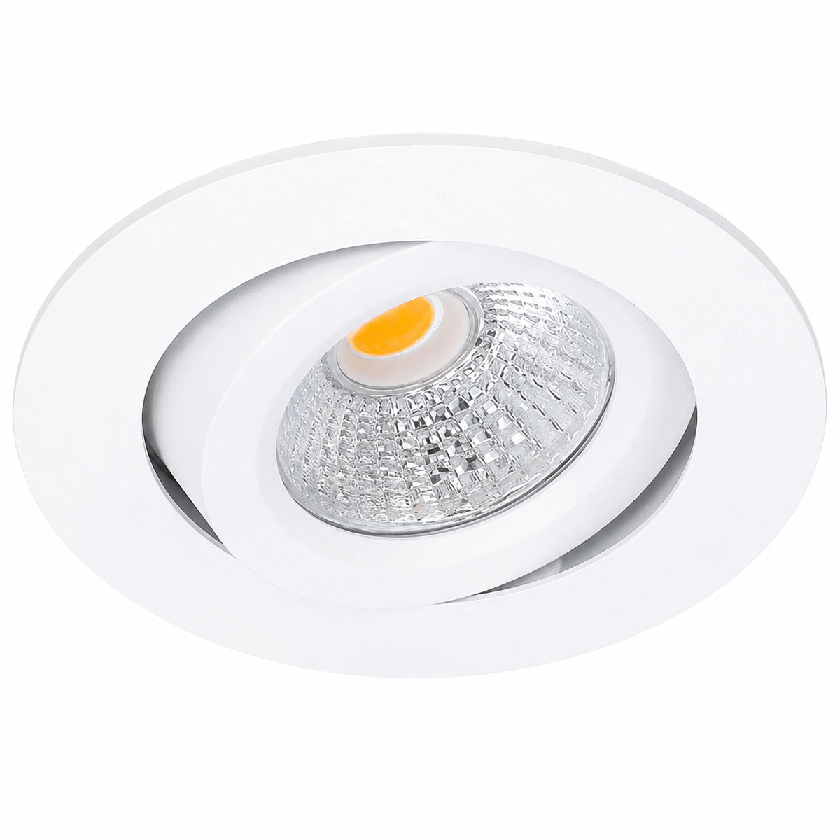LED Inbouwspot Pollux | 5 watt | Dim2Warm | Wit | IP65 | Kantelbaar