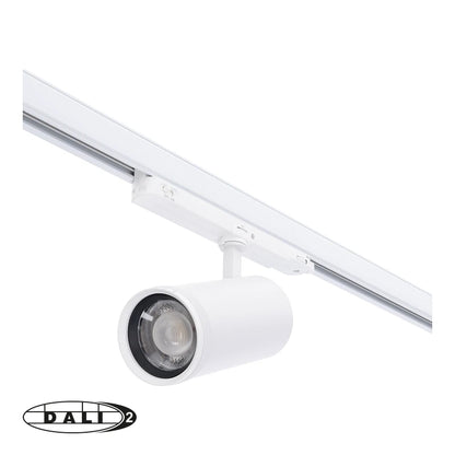 3-Phasen-Schienenstrahler Zoomable Schwarz | Watt-Switch, CCT-Switch
