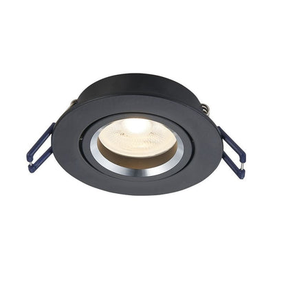LED Spot - Sinope - Dimbaar - Philips - Mat  Zwart - Outledtl.nl 