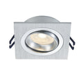LED Spot Pasiphae - Vierkant - Philips - Geborsteld Aluminium - Outledtl.nl 