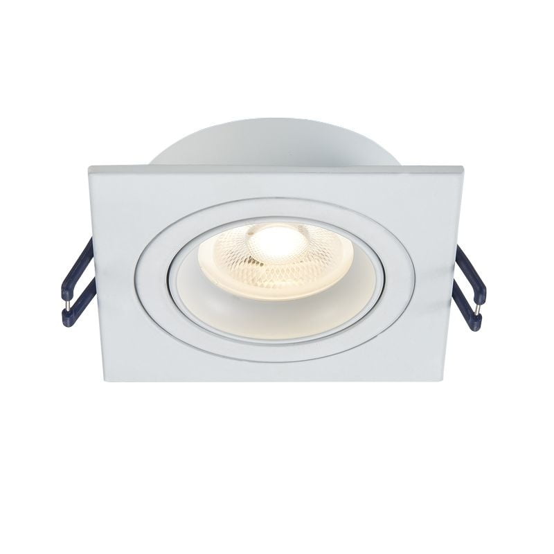 Platte led spot - Ceres - Vierkant - Dimbaar - Luxe Design - Mat wit - Outledtl.nl 