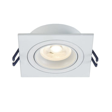Platte led spot - Ceres - Vierkant - Dimbaar - Luxe Design - Mat wit - Outledtl.nl 