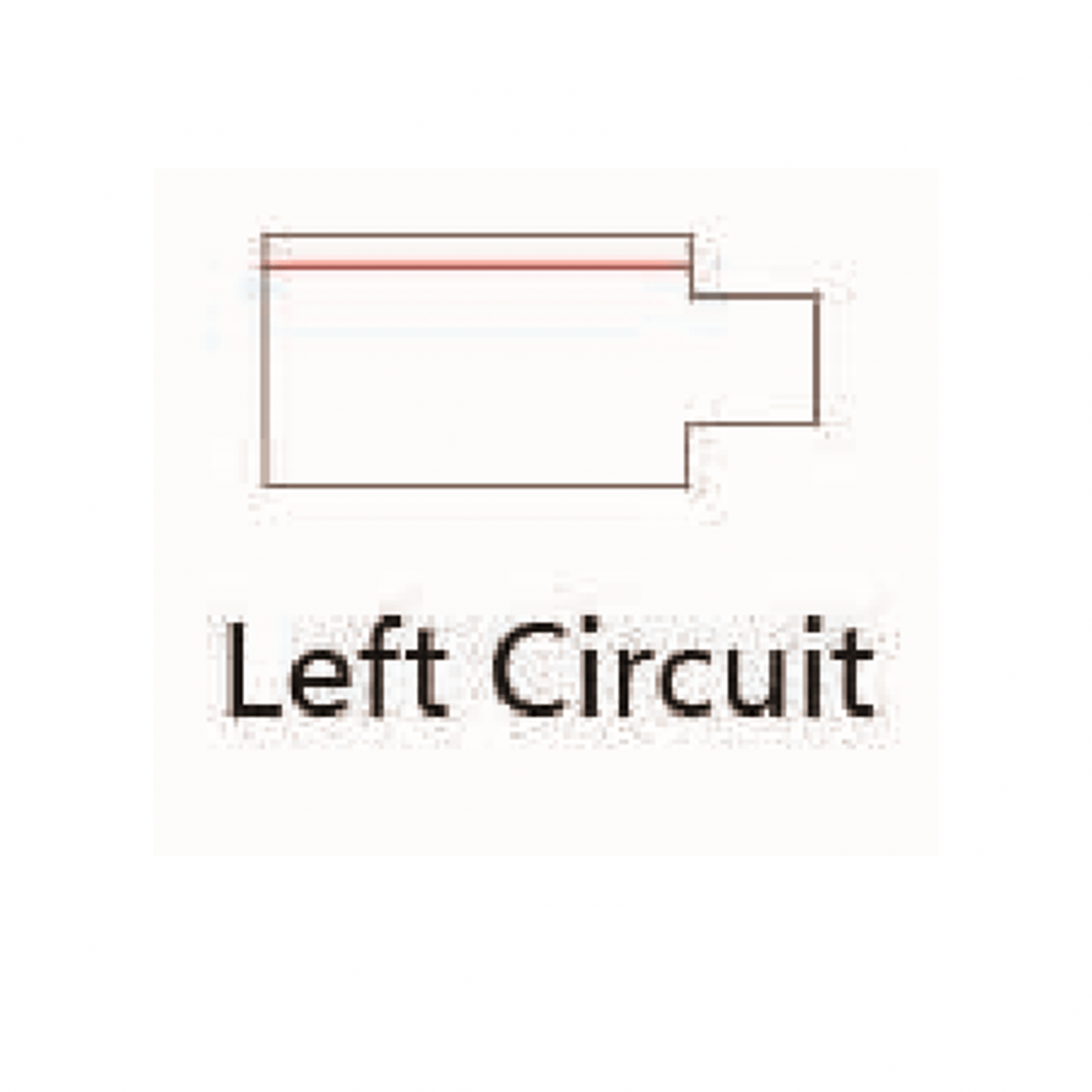POWER CONNECTOR WIT - LEFT - Outledtl.nl 