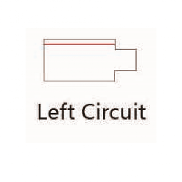 POWER CONNECTOR WIT - LEFT - Outledtl.nl 