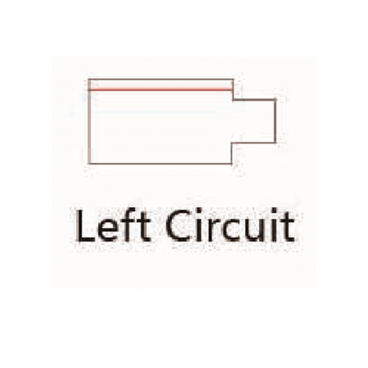 POWER CONNECTOR WIT - LEFT - Outledtl.nl 