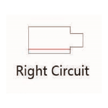 POWER CONNECTOR WIT - RIGHT - Outledtl.nl 
