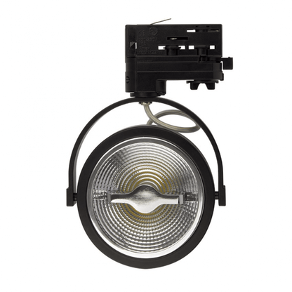3-Fase Spotjes op rails | zwart - 12W - 45°  -  CRI>92 - Dim to warm - Outledtl.nl 