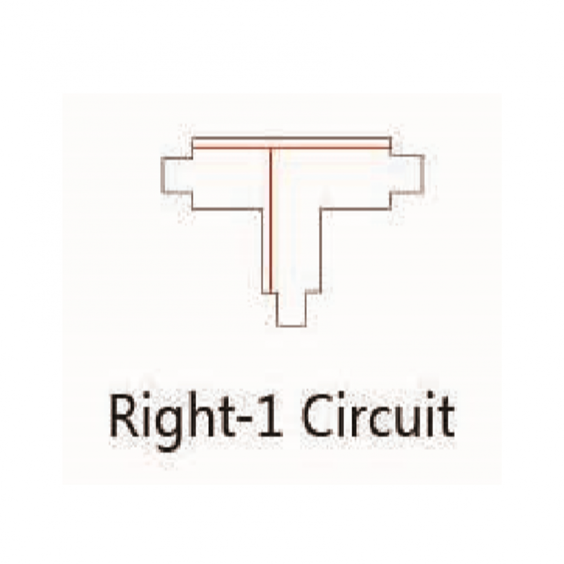 Witte T-VORM CONNECTOR Right-1 - Outledtl.nl 