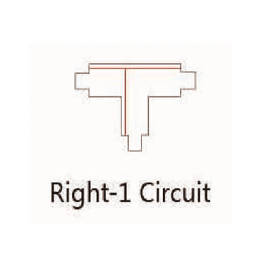 Zwarte T-VORM CONNECTOR Right-1 - Outledtl.nl 