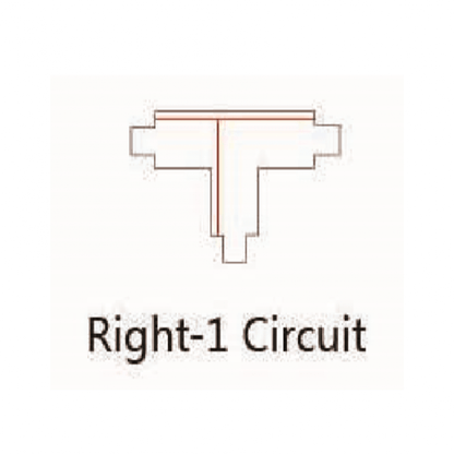 Zwarte T-VORM CONNECTOR Right-1 - Outledtl.nl 
