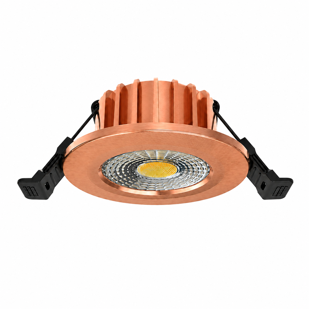 LED Inbouwspot Hugo | Dimbaar | IP65 | 6W | CCT Switch | Zaagmaat: Ø50-70 mm | Rosé goud