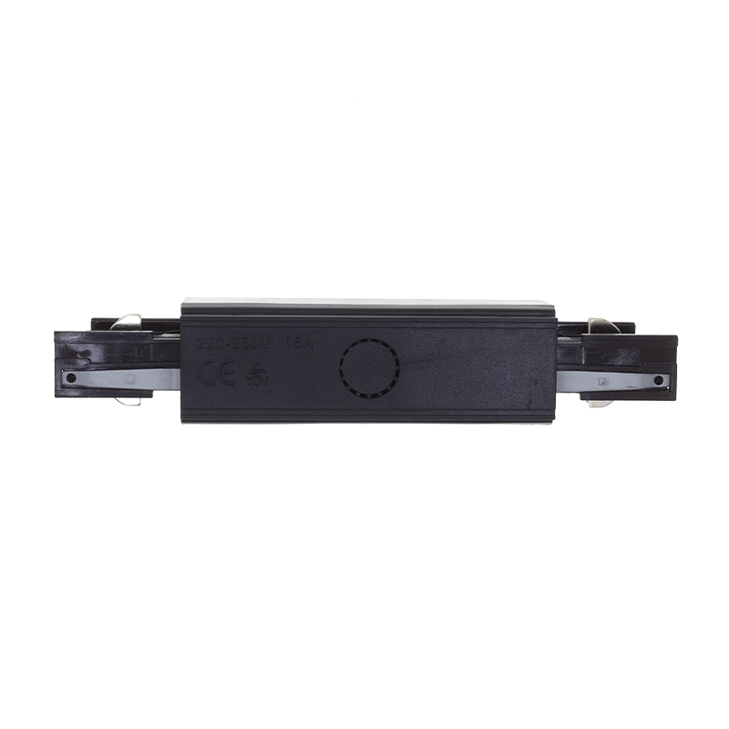 I-Vorm Connector - zwart - Midden voeding - Outledtl.nl 