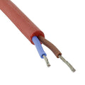 Montagedraad - Hitte bestendig - Siliconenkabel - 2 x 1.00mm - Outledtl.nl 