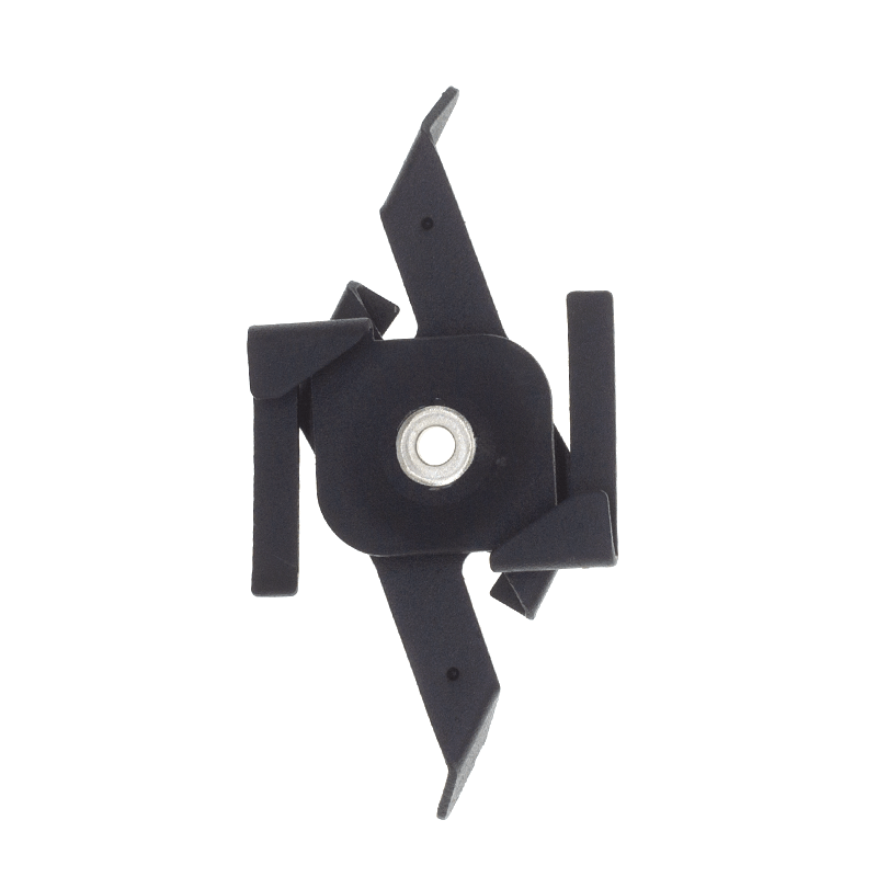 PENDELCLIP 3-FASE RAIL  -  ZWART - Outledtl.nl 