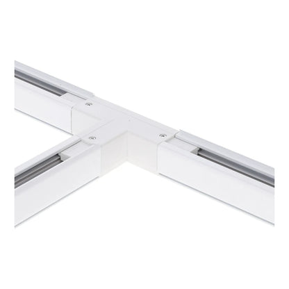 Weißer T-FORM-VERBINDER Right-1