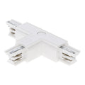 Weißer T-FORM-VERBINDER Right-1