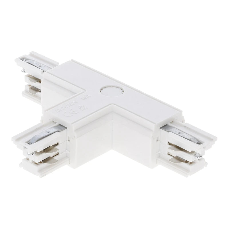 Weißer T-FORM-VERBINDER Right-1