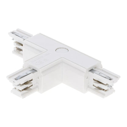 Weißer T-FORM-VERBINDER Right-1