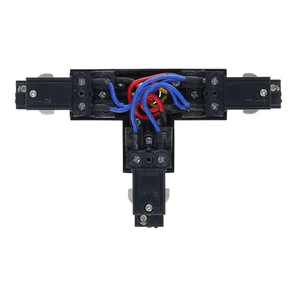 Schwarzer T-FORM-VERBINDER Right-2