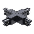 X-Form-Verbinder 3-Phasen-Schienen - Schwarz | 3-Phasen-Schienensysteme