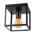 Plafondlampen slaapkamer zwart | Incl.Lichtbron | E27 fitting | 4W | 320lm | 2400k - Outledtl.nl 